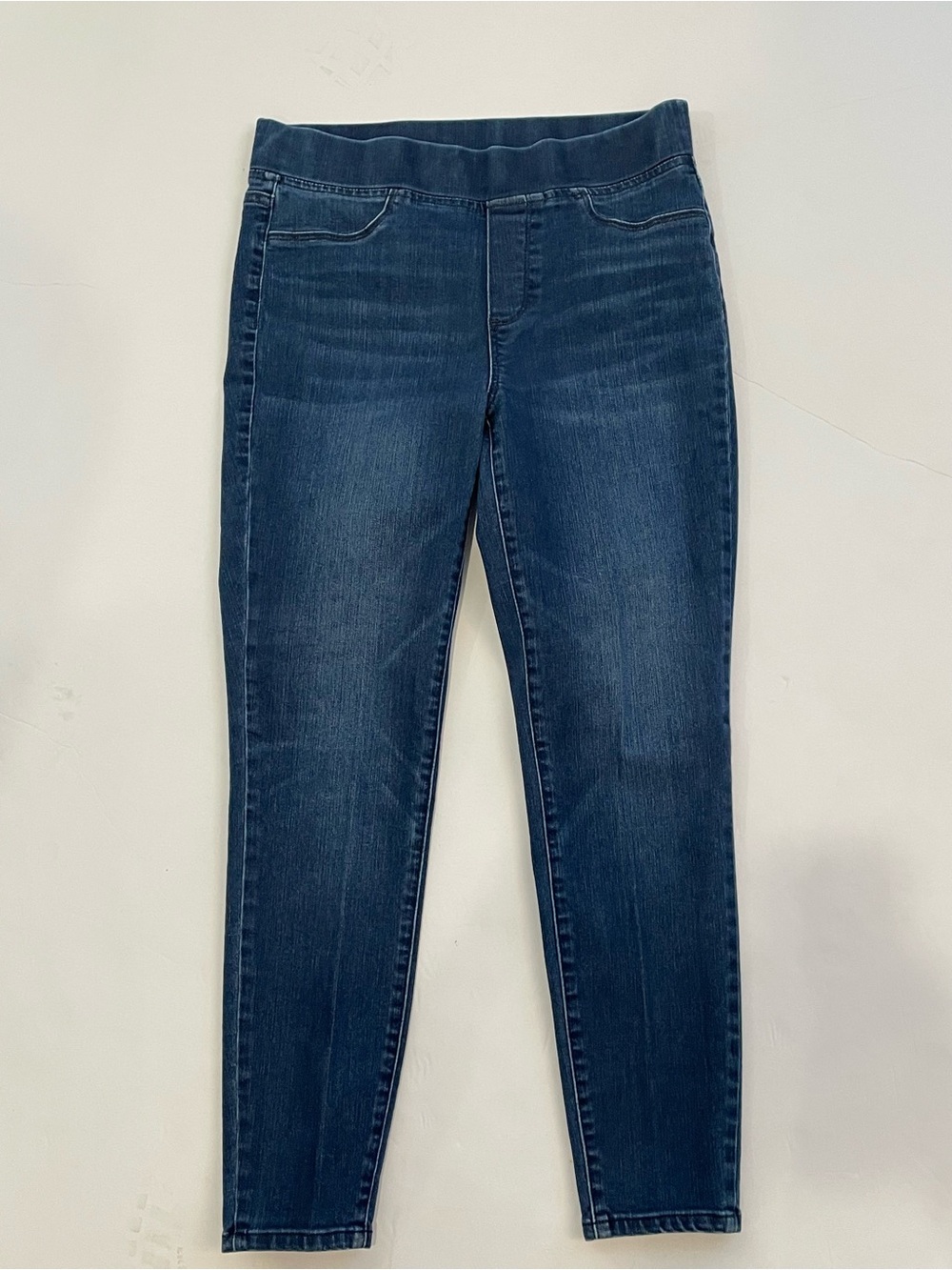 Talbots Flawless Pull-On Jeggings Jeans Women’s 6P Petite Stretch Blue Denim